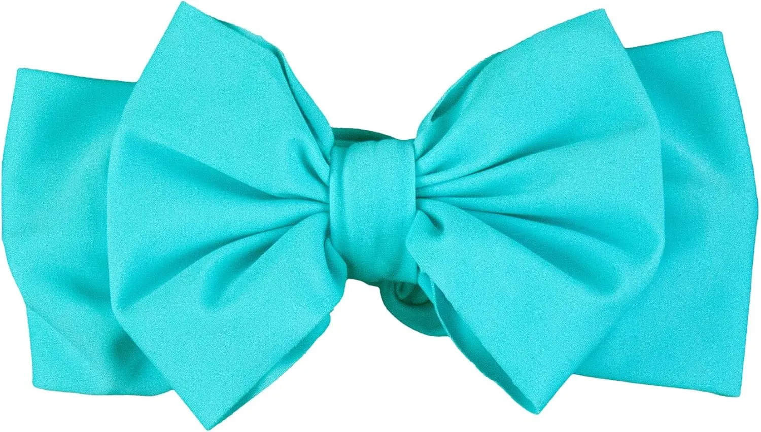 RuffleButts® Girls Swim Bow Headband