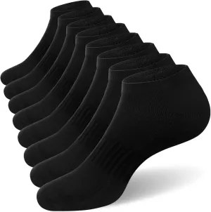 SIXDAYSOX 8/6 Pack Mens Ankle Socks Low Cut Comfort Casual Socks Size 10-13/13-15