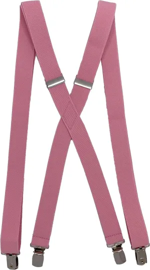 Spencer J's Men's X Back Suspenders & Bowtie Set Variety of Colors