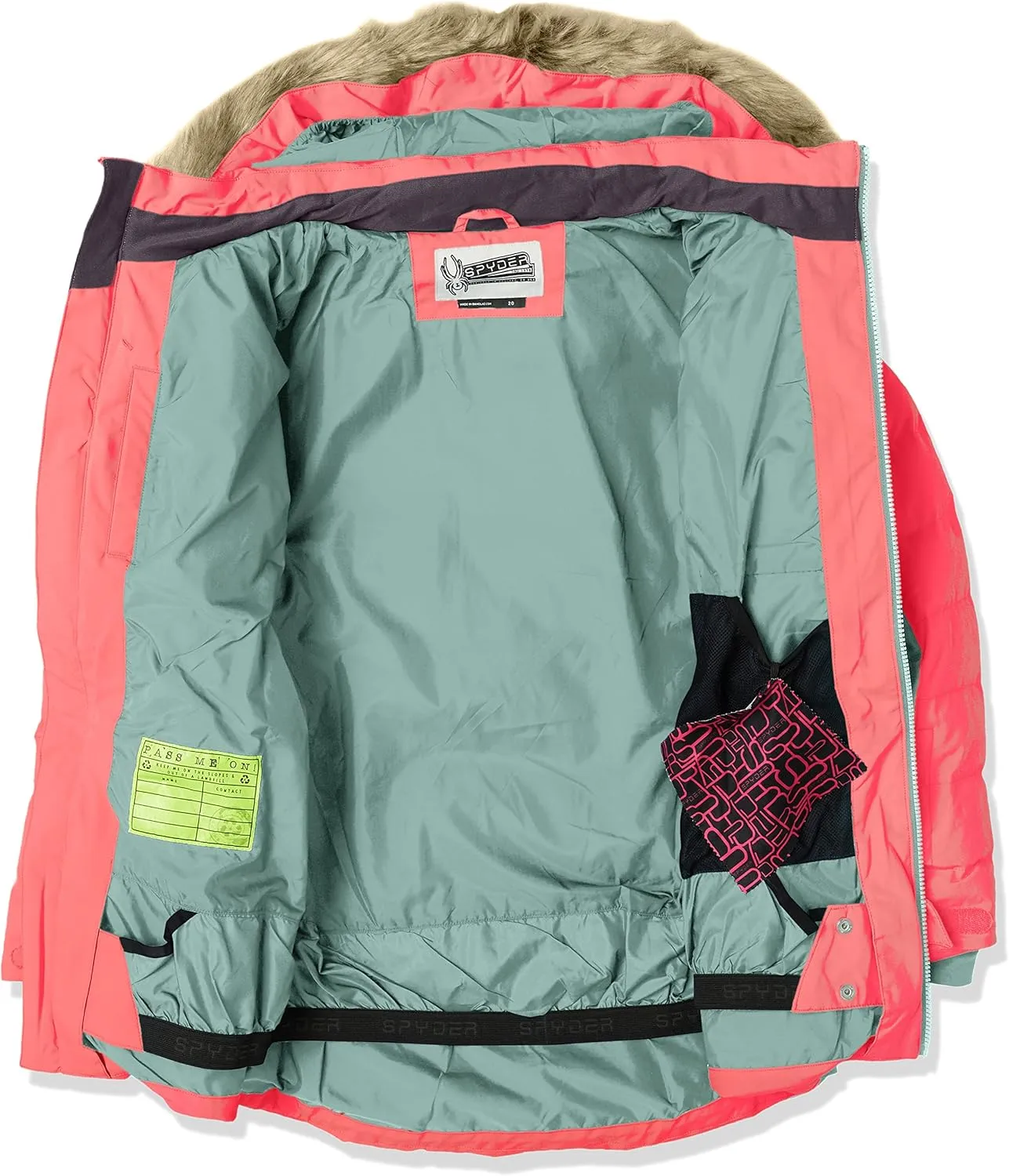 Spyder Girls Zadie Synthetic Down Jacket