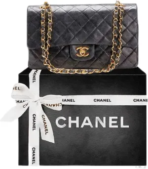Stupell Industries Black Quilted Purse on Bold Glam Bow Box, Designed by Amanda Greenwood Wall Plaque, 10 x 15