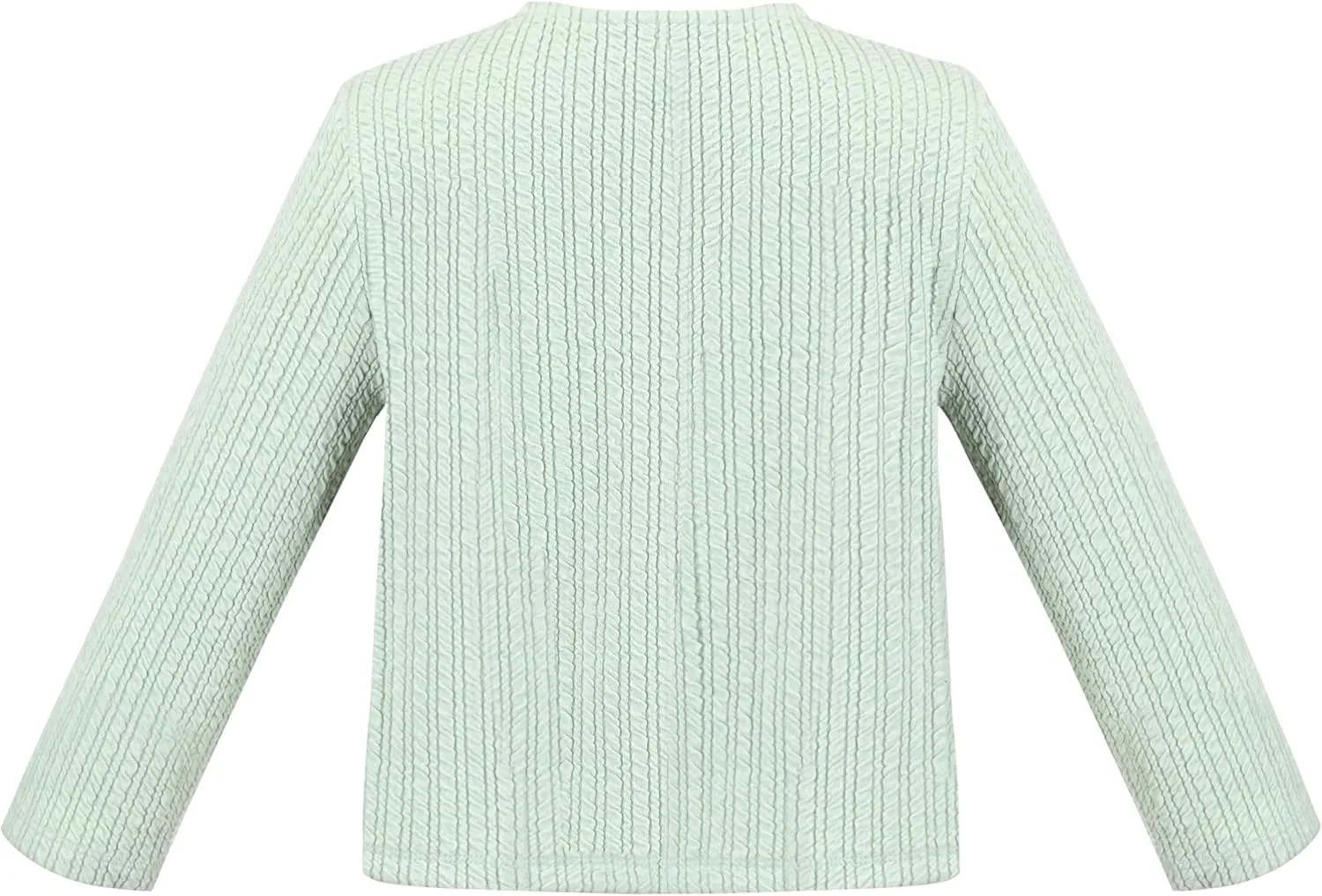 Sunny Fashion Girls Cardigan Button Up Sweater Long Sleeve Warm Casual Knit Jacket