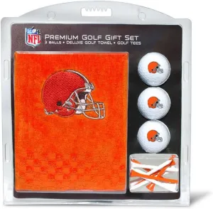 Team Golf Premium NFL Gift Set: Embroidered Deluxe Towel, 3 Balls, 14 Tees (2-3/4" Reg.)