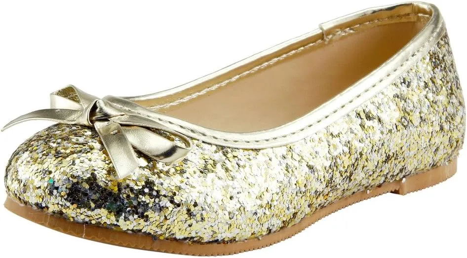 The Doll Maker Glitter Ballet Flat