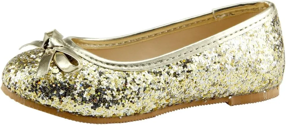 The Doll Maker Glitter Ballet Flat