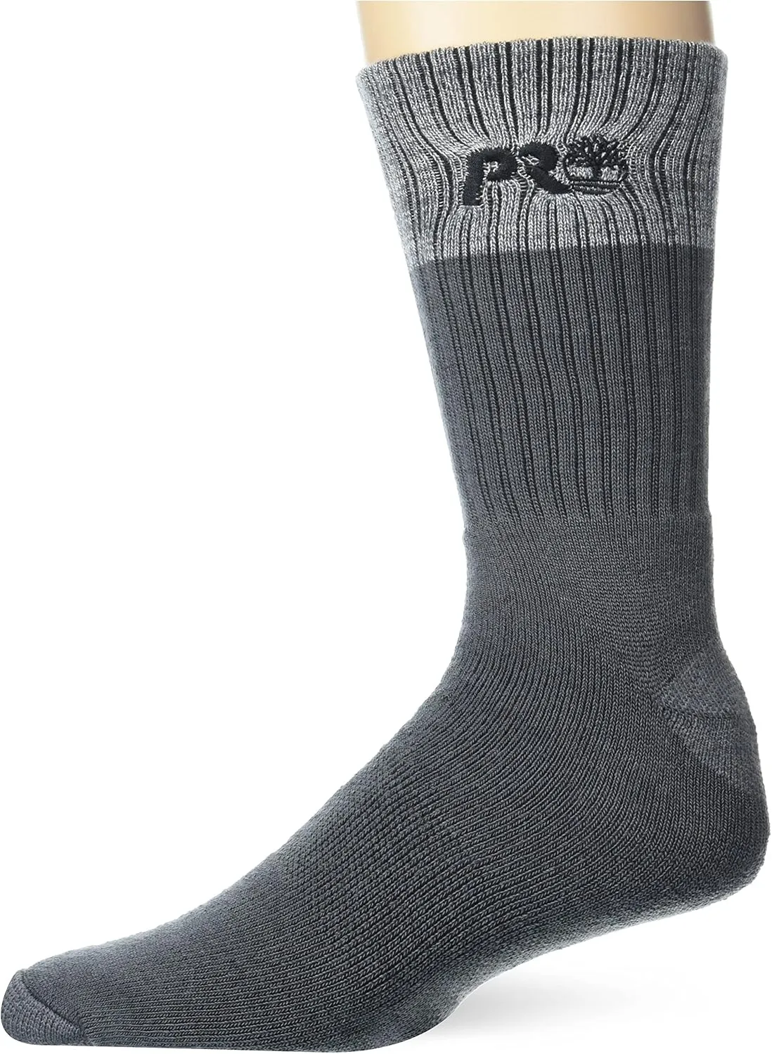 Timberland PRO Men's 2-Pack Colorblock Boot Crew Socks
