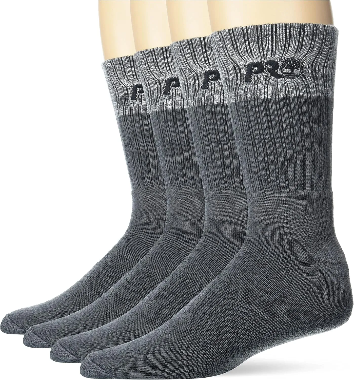 Timberland PRO Men's 2-Pack Colorblock Boot Crew Socks