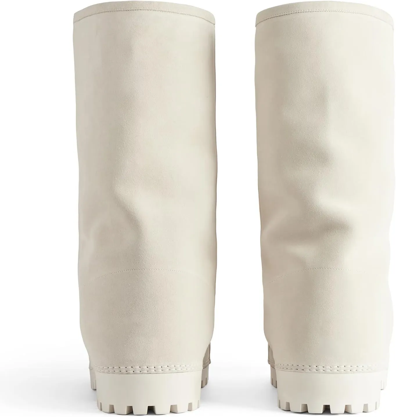 VOMIRA Suede Platform Snow Boots for Women Classic Round Toe Fur Hippy Winter Boots Slip On Knee High Boots Women Brown Boots Comfortable Chunky Heel Trending Shoes