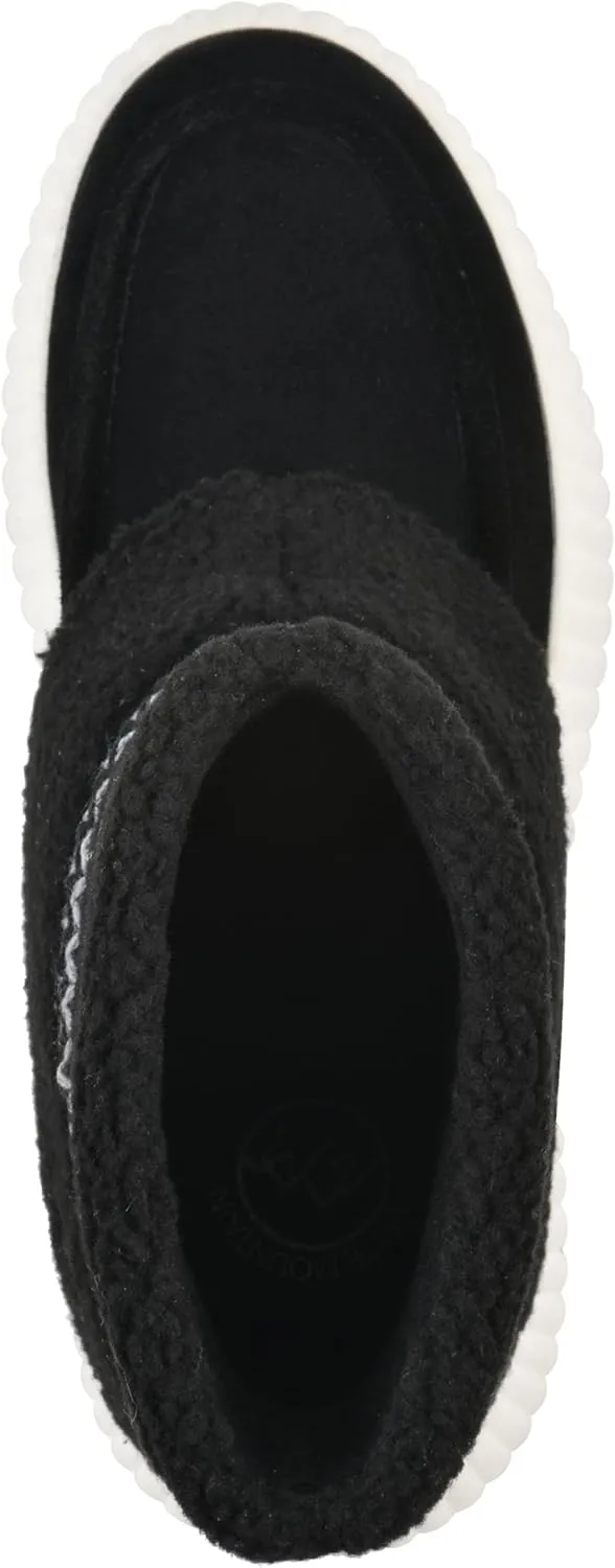 WHITE MOUNTAIN Women's Digital Platform Faux Fur Bootie