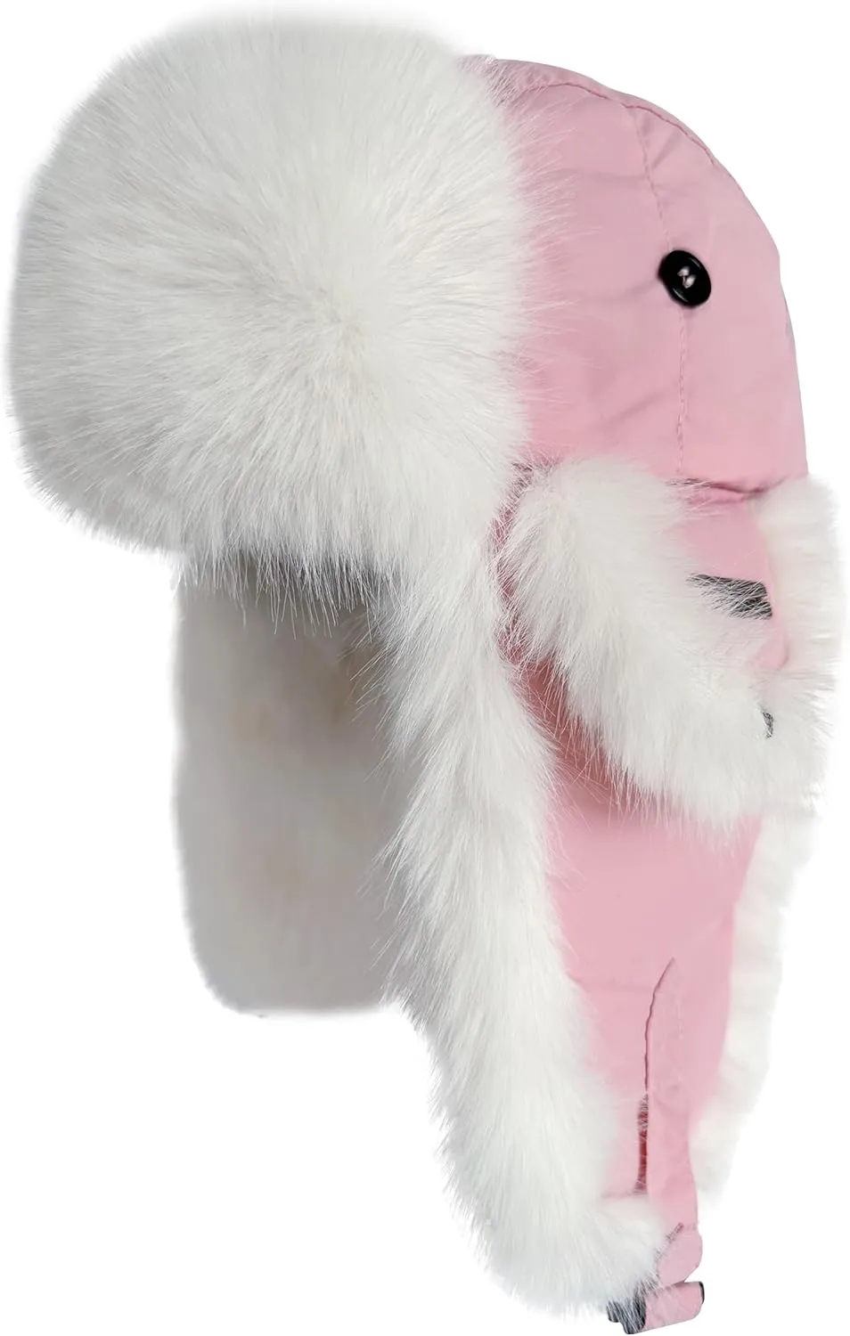 Winter Trapper Hat for Men Women Faux Fur Winter Hat Ushanka Hat Bomber Hat