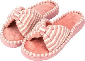 Women Summer Slippers Open Toe Slippers Memory Foam Anti-slip House Shoes Indoor Outdoor Christmas Gifts