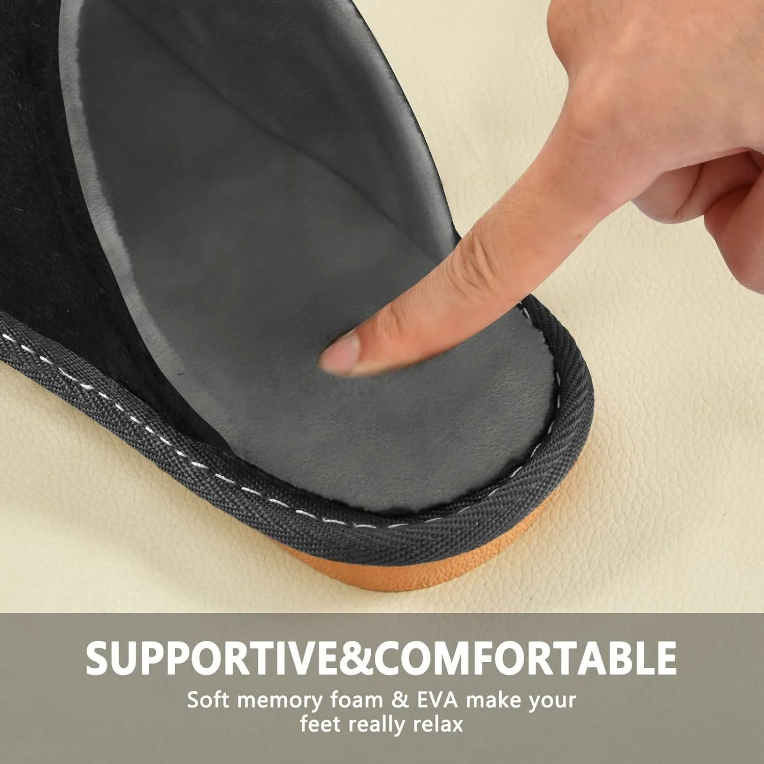 Women's Mens Cute Pattern Chic Cosy Slip-On Slippers,Casual Linning Breathable Memory Foam Scuff Winter House Bedroom Shoes Gift for Unisex Indoor/Outdoor Size 4-11
