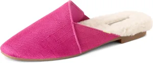 Women’s Slippers – Stylish Indoor Outdoor House Slippers with Arch Support, Memory Foam Cushion, Faux Fur Lining – Anti-Slip Sole, Comfortable & Machine Washable.