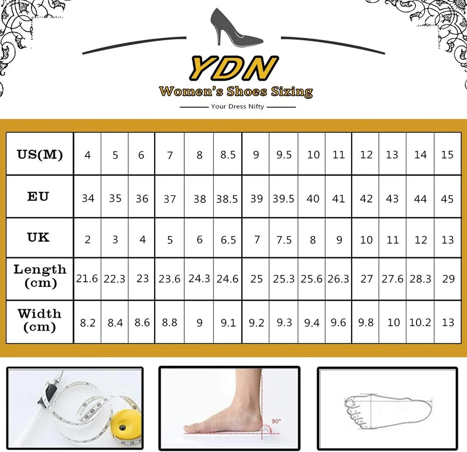YDN Women Chunky High Heels Square Toe Loafers Shoes Slip On Suede Office Pumps Buckle Size 4-15 US