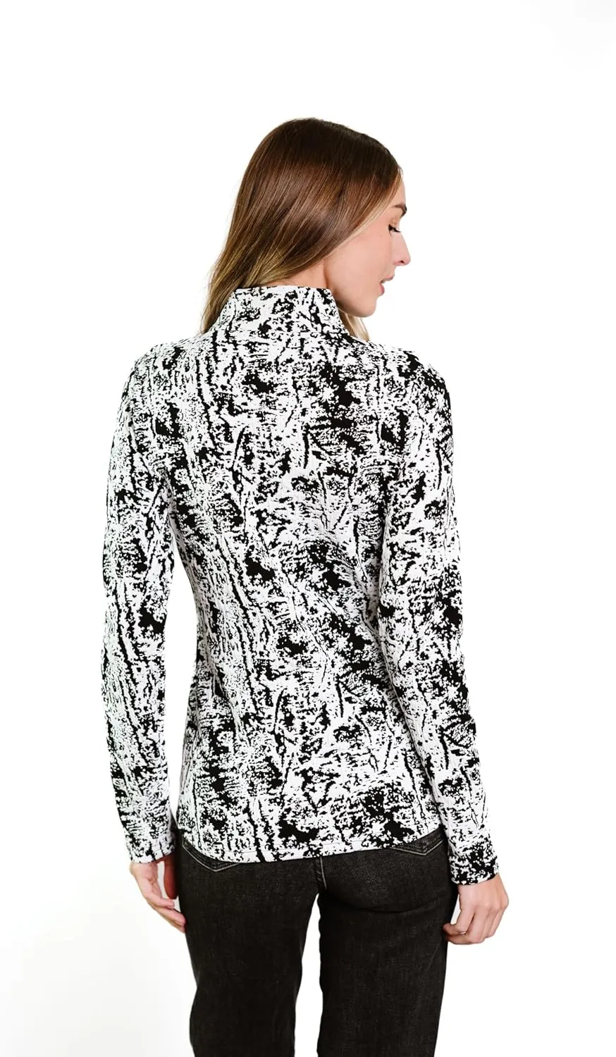 Zip Up Pullover with Thumb Holes